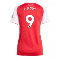 Stroje piłkarskie Arsenal Gabriel Jesus #9 Koszulka Podstawowej dla damskie 2025-26 Krótki Rękaw